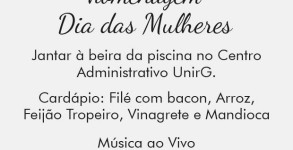 Jantiar dia da mulher