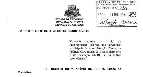 Lei que concede reposição salarial deverá ser votada na próxima semana
