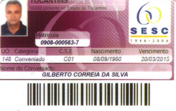 SESC já está confeccionando carteiras dos professores sindicalizados da Apug-Ssind