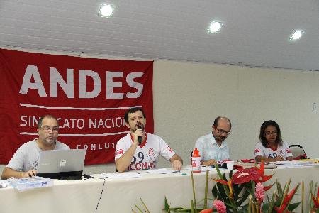 59º Conad altera metodologia do Congresso do ANDES-SN e aprova contas da entidade