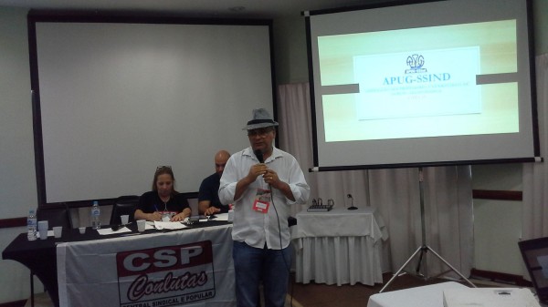 Trabalhos da Apug foram apresentados no Seminário Nacional de Comunicação da CSP-Conlutas