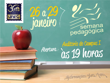 UnirG abre inscrições para Semana Pedagógica 2015