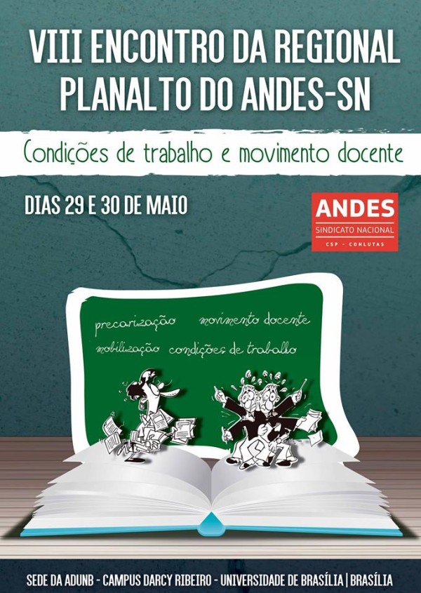 Maio será marcado por encontros regionais do ANDES-SN