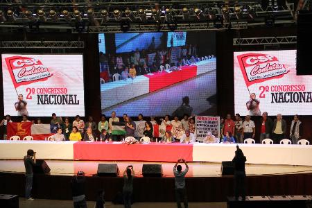 Começa o 2º Congresso Nacional da CSP-Conlutas