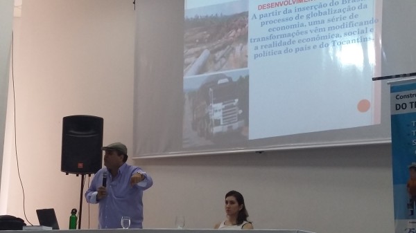 Vice-presidente da Apug-Ssind ministra palestra sobre Trabalho Escravo em seminário realizado na Unirg