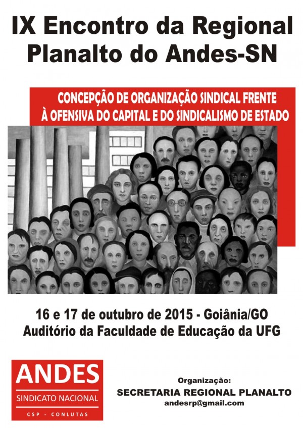 Apug-Ssind participará do 9º Encontro em Goiânia promovido pela Regional Planalto do ANDES