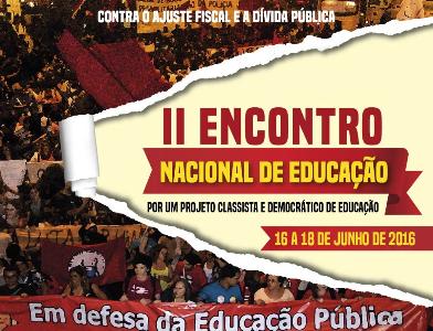 Inscrições para II ENE prorrogadas até 10 de junho