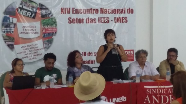 ABERTURA DO ENCONTRO NACIONAL DAS IEES/IMES APONTA PARA CONSTRUÇÃO DA UNIDADE DE LUTA E GREVE GERAL