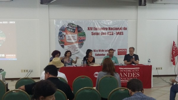 CONJUNTURA POLÍTICA E DISPUTA DO FUNDO PÚBLICO FORAM DEBATIDOS NO ENCONTRO IEES / IMES