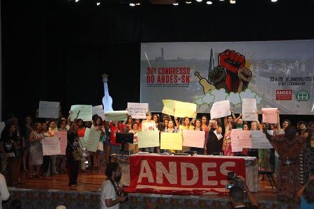 ANDES-SN cria Comissão de Ética para investigar casos de assédio em eventos
