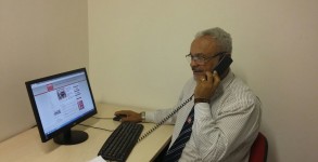 Prof. Gilberto, da Apug-Ssind, membro da Comissão Nacional de Mobilização do ANDES