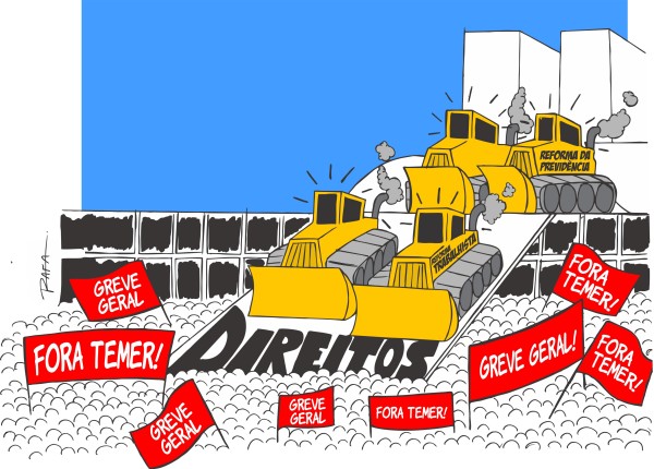 CCJ deve votar contrarreforma Trabalhista nesta quarta-feira (28)