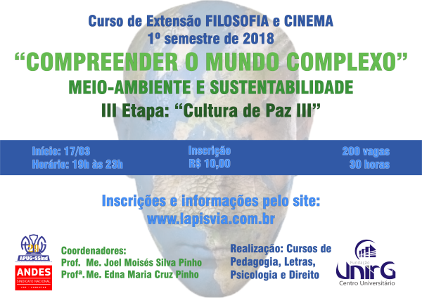 Filosofia e Cinema debate Ambiente e Sustentabilidade