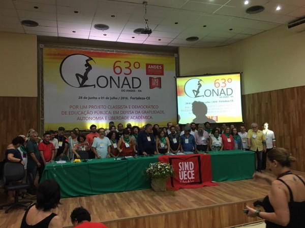 Apug-Ssind presente no 63º Conad do Andes em Fortaleza