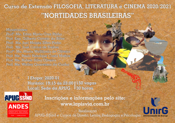Projeto de Extensão FILOSOFIA, LITERATURA e CINEMA 2020-01 – Inscrições abertas