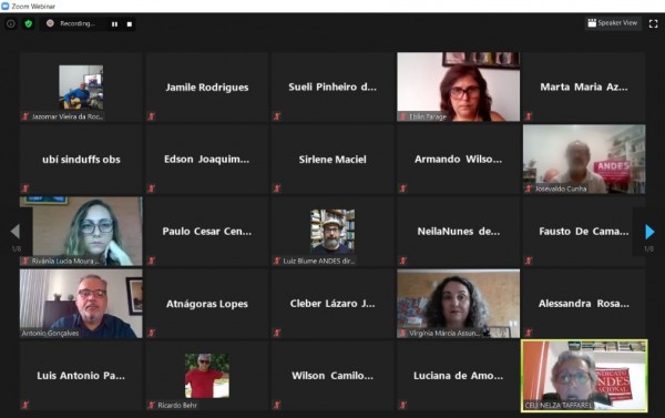 9º Conad Extraordinário do ANDES-SN começou nesta segunda, 28