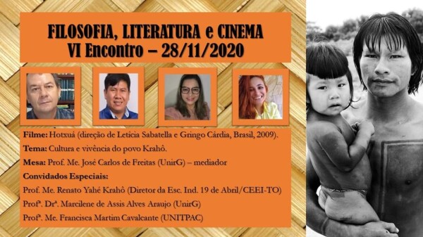 Curso de Filosofia, Literatura e Cinema completa 11 anos exibindo documentário sobre os Krahô