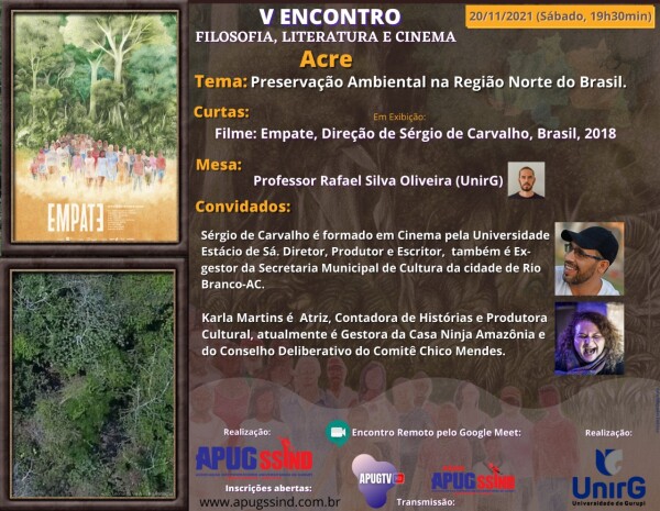 Filosofia, Literatura e Cinema deste sábado debate movimento seringueiro nos anos 70 e 80 no Acre