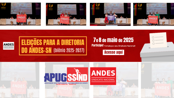 ACOMPANHE A ELEIÇÃO NO ANDES-SN
