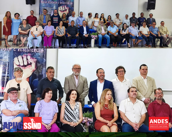 Momentos especiais da posse da nova diretoria Apug Biênio 2025-2027