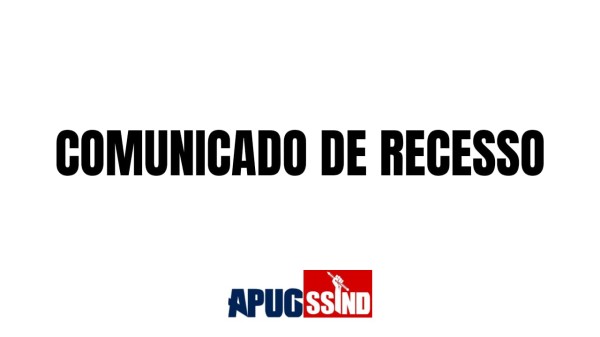 Comunicado de Recesso
