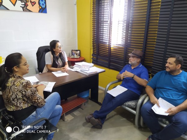 APUG, Asaunirg e SISEMG protocolam ofício conjunto na prefeitura