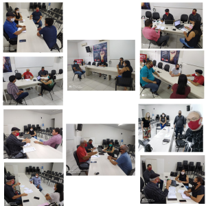 Reunião com os 10 vereadores