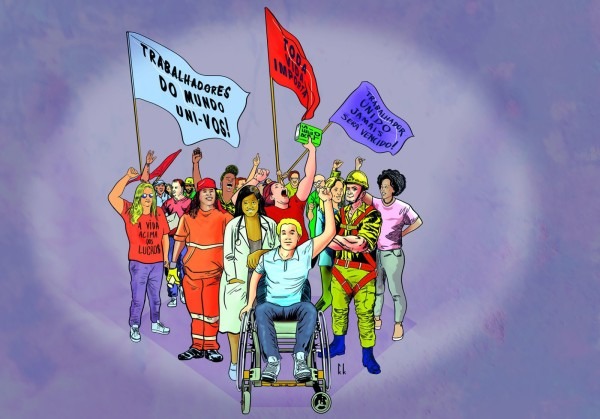 PRIMEIRO DE MAIO – DIA DE REFLEXÃO – DIA DE LUTA PELO PÃO, VACINA, SAÚDE E EDUCAÇÃO – PARA TODOS E TODAS!