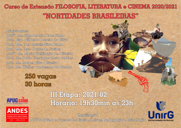 FILOSOFIA, LITERATURA E CINEMA ABRE INSCRIÇÕES PARA MAIS UM SEMESTRE DO CURSO DE EXTENSÃO