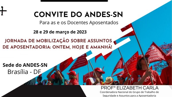 GRUPO DE TRABALHO DEBATE APOSENTADORIA DOCENTE E A RETIRADA DE DIREITOS