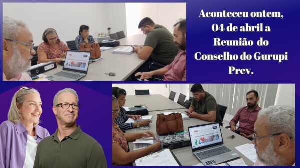 Professor Gilberto Correia Representou a Apug em Reunião mensal do Conselho do Gurupi Prev