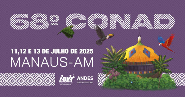 ANDES: Docentes e seções sindicais têm até 10 de junho para enviar textos ao caderno do 68º Conad