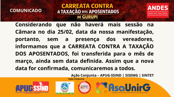 COMUNICADO